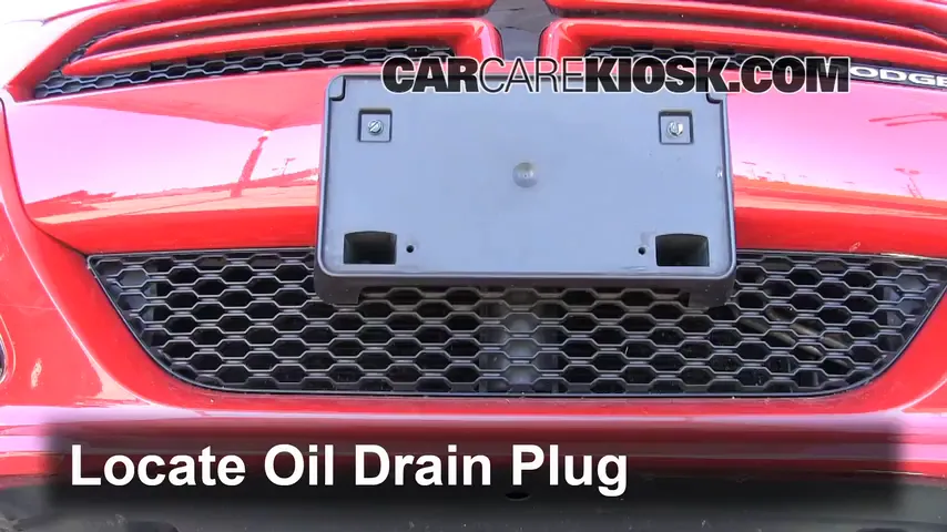 2013 Dodge Dart SXT 2.0L 4 Cyl. Oil Change Oil and Oil Filter